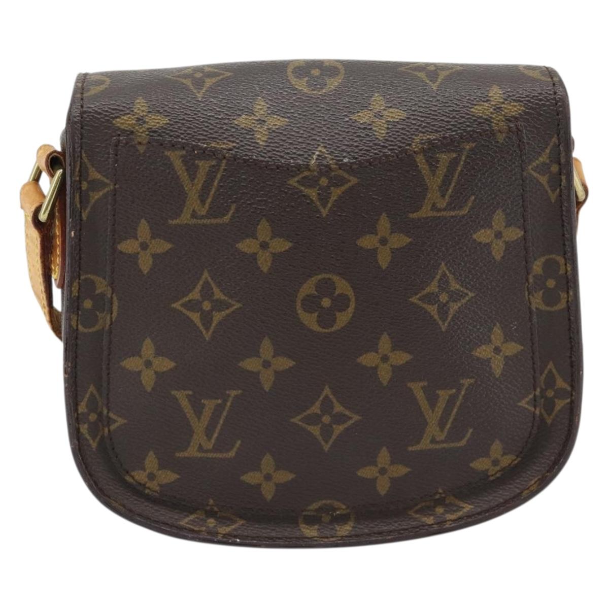 LOUIS VUITTON Monogram Saint Cloud PM Shoulder Bag M51244 LV Auth 182555