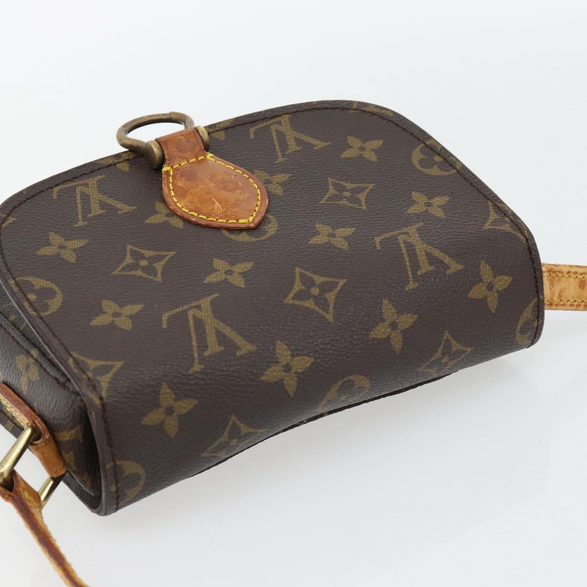 LOUIS VUITTON Monogram Saint Cloud PM Shoulder Bag M51244 LV Auth 182555