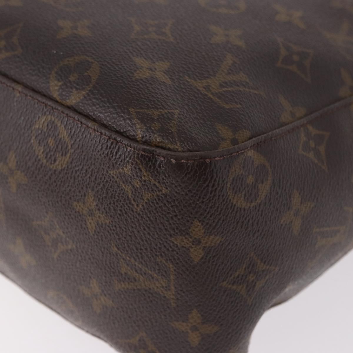 LOUIS VUITTON Monogram Looping GM Shoulder Bag M51145 LV Auth 182608