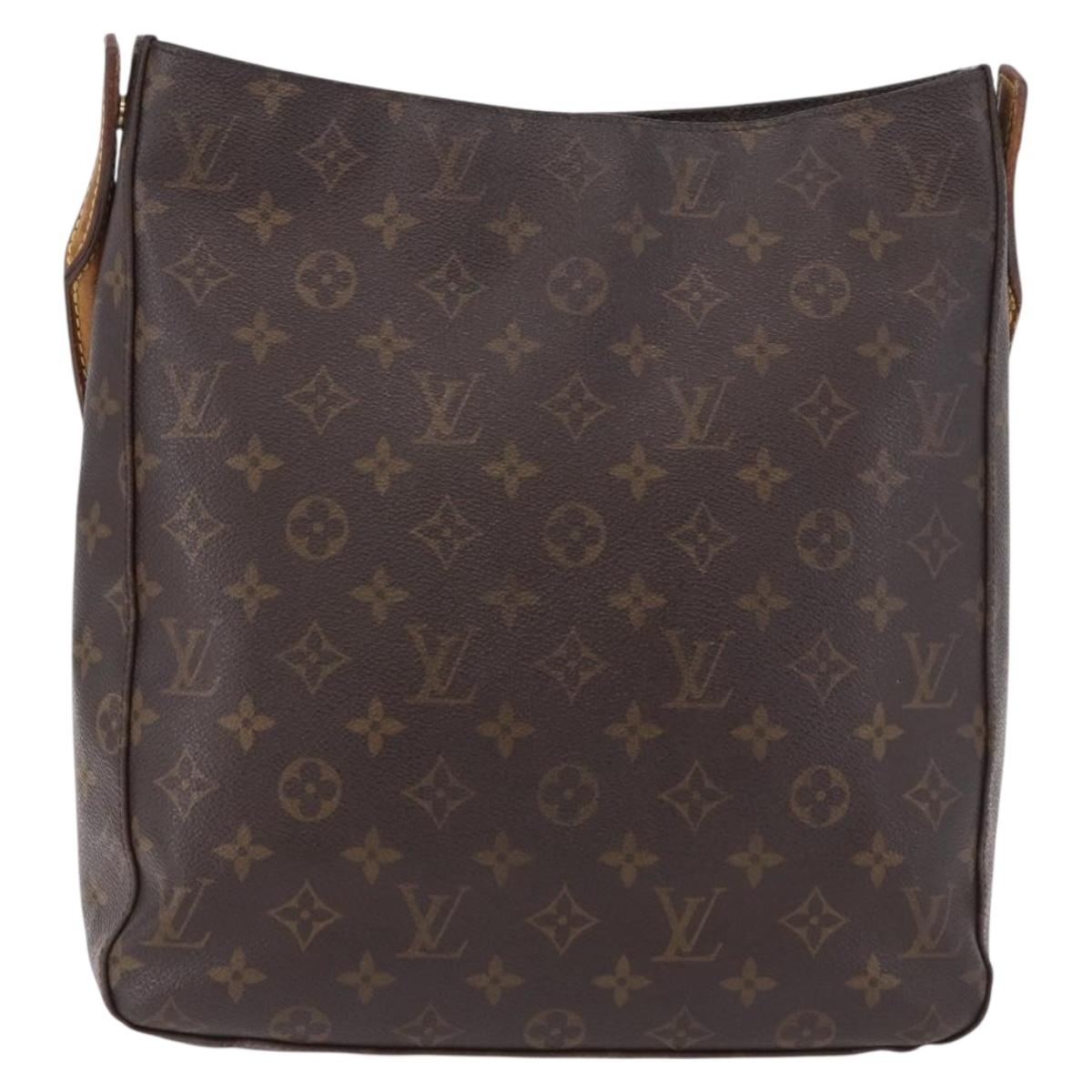 LOUIS VUITTON Monogram Looping GM Shoulder Bag M51145 LV Auth 182608