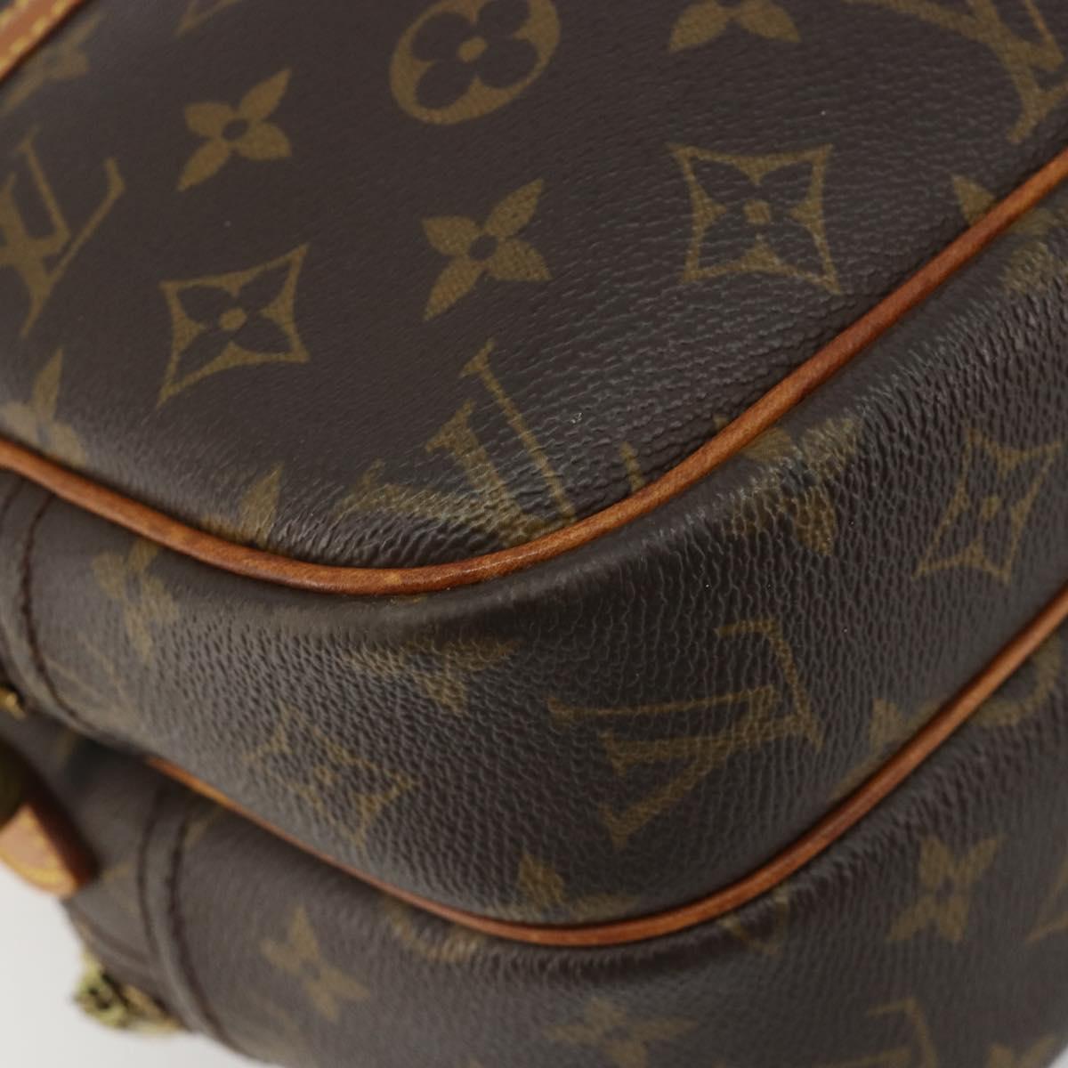 LOUIS VUITTON Monogram Reporter PM Shoulder Bag M45254 LV Auth 182612