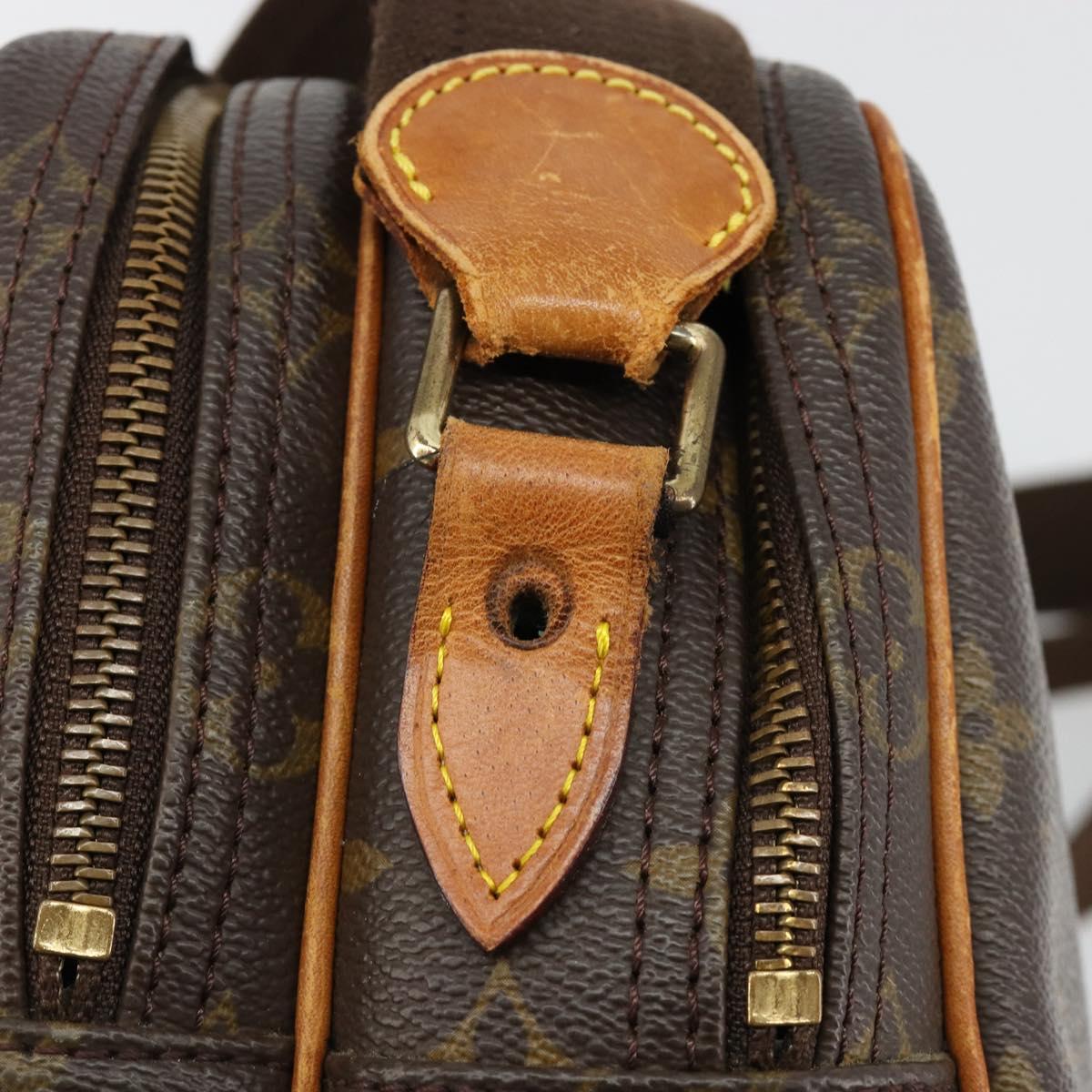 LOUIS VUITTON Monogram Reporter PM Shoulder Bag M45254 LV Auth 182612