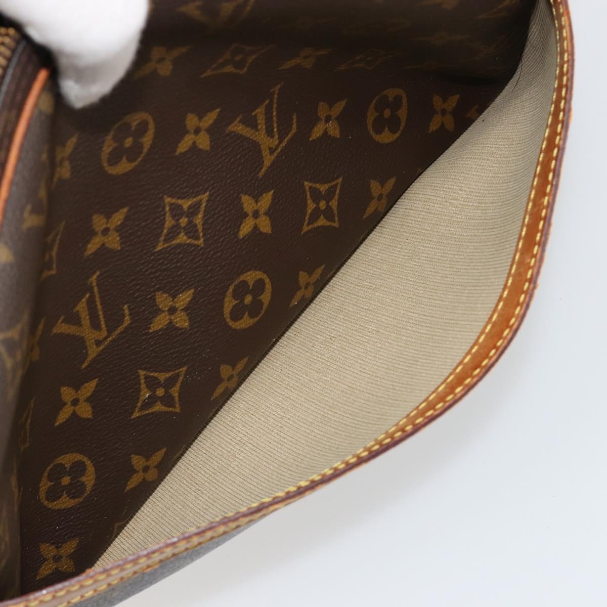 LOUIS VUITTON Monogram Reporter PM Shoulder Bag M45254 LV Auth 182612