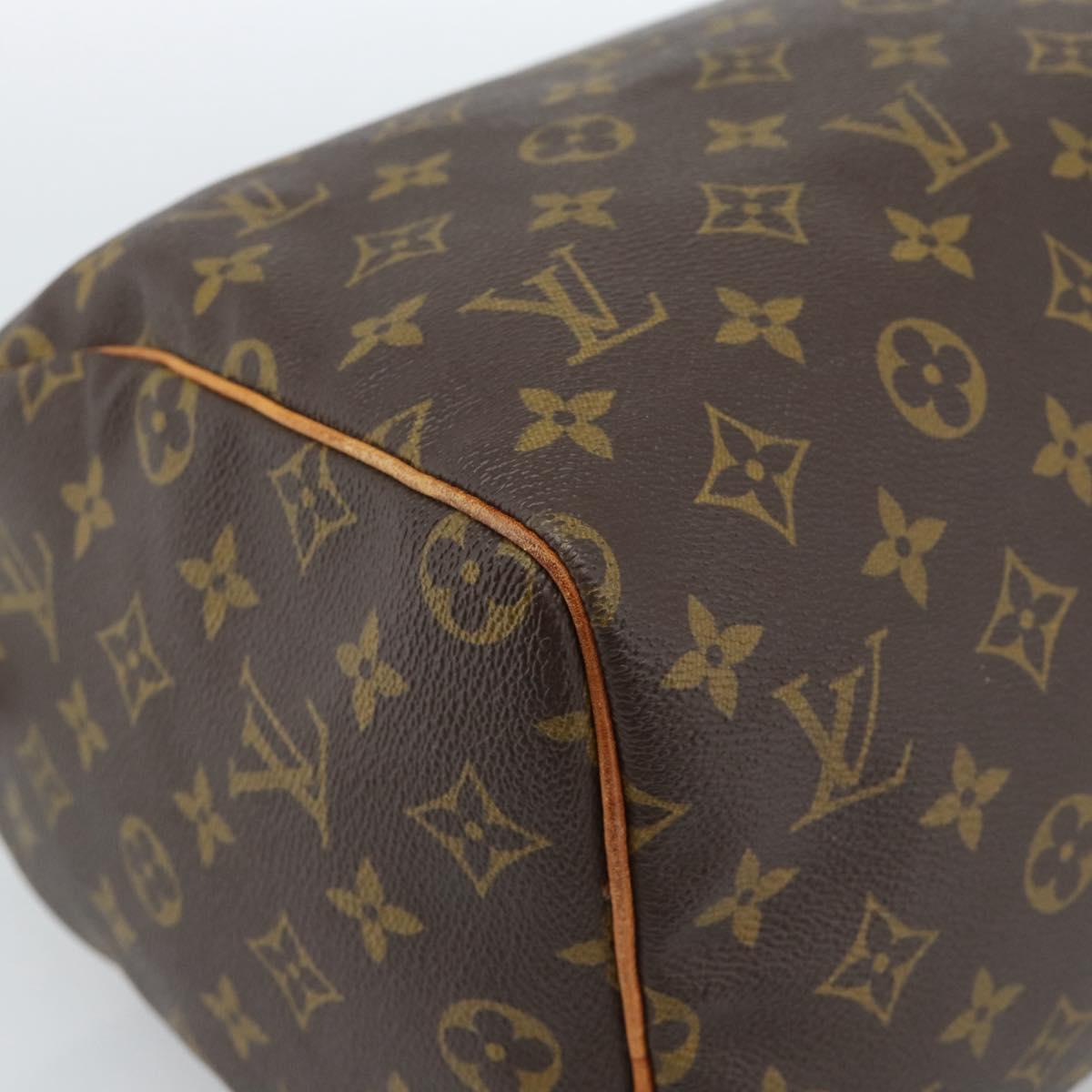 LOUIS VUITTON Monogram Speedy 30 Hand Bag M41526 LV Auth 182620A