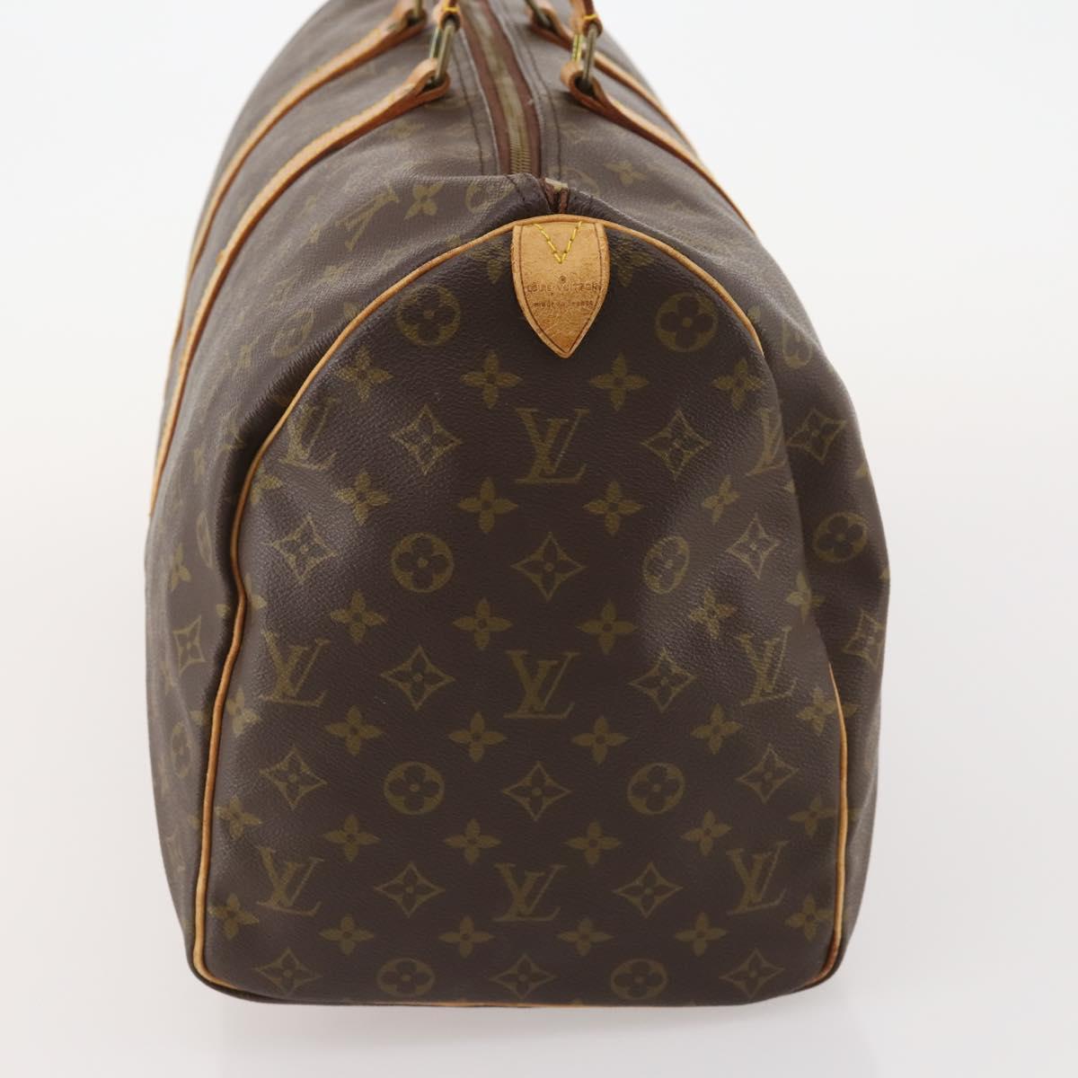 LOUIS VUITTON Monogram Keepall 50 Boston Bag M41426 LV Auth 182626