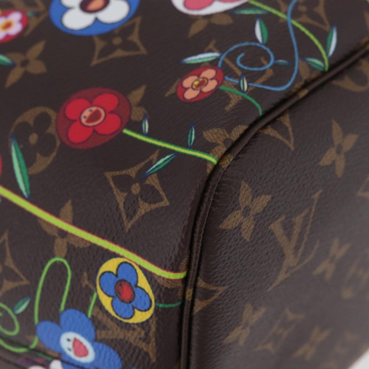 LOUIS VUITTON Monogram Takashi Murakami Neverfull MM Bag M13271 LV Auth 182628SM