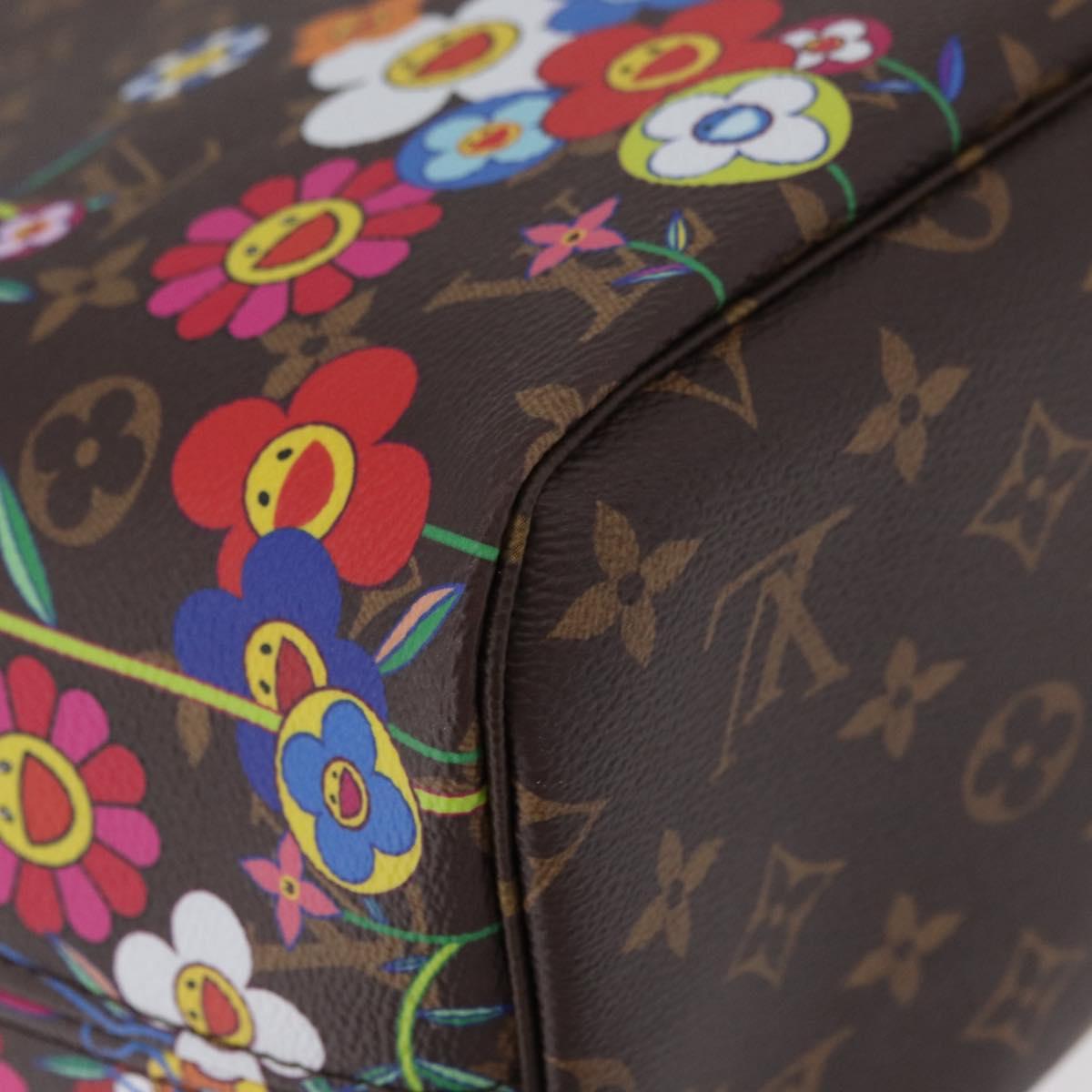 LOUIS VUITTON Monogram Takashi Murakami Neverfull MM Bag M13271 LV Auth 182628SM