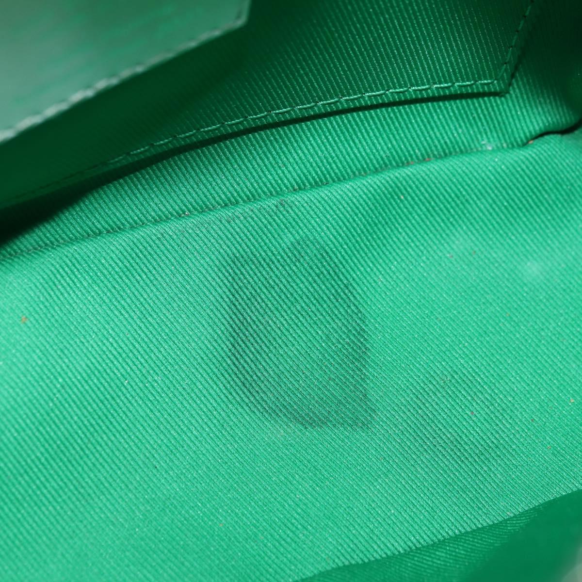 LOUIS VUITTON Monogram Everyday Mini Soft Trunk Bag Green M80816 Auth 182630M