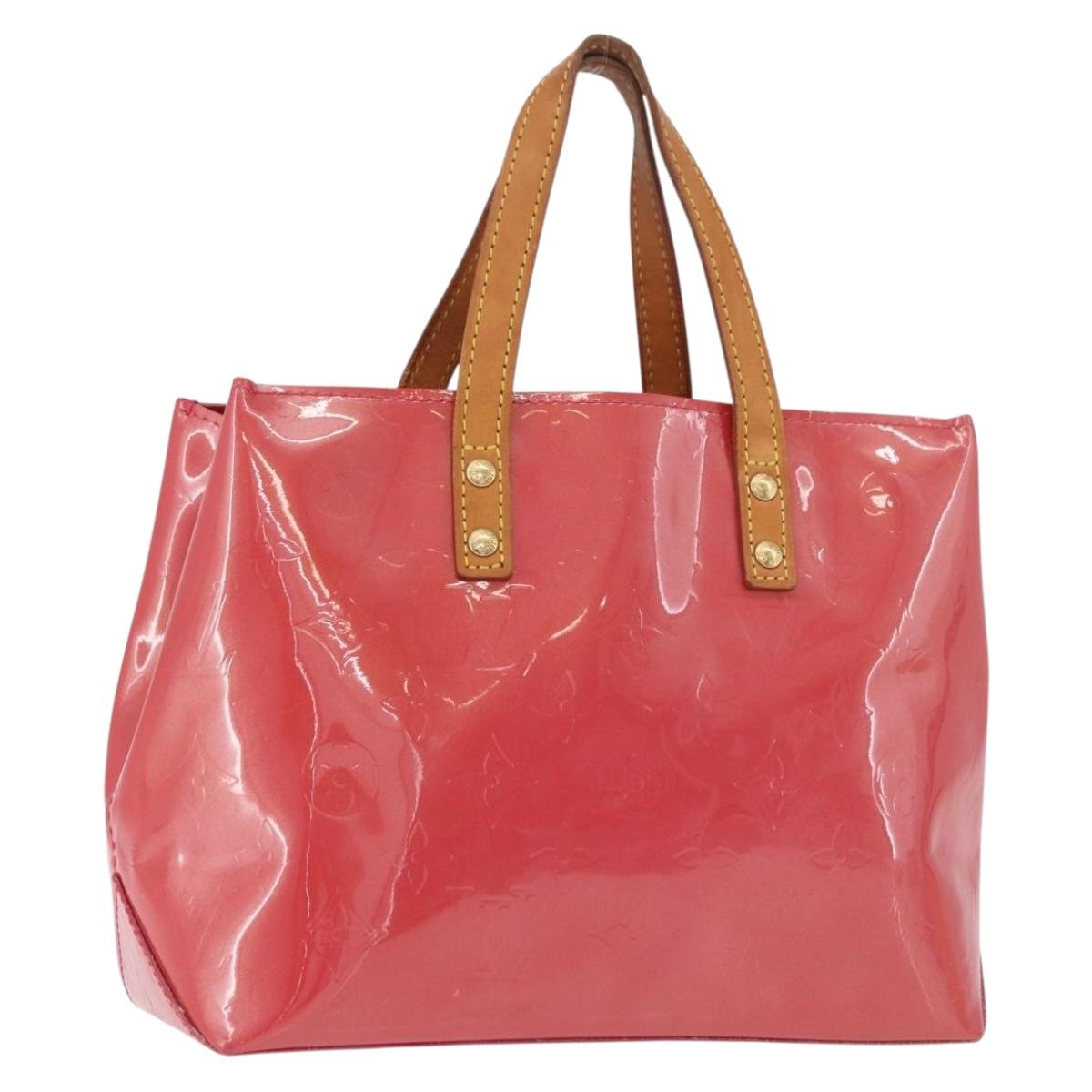 LOUIS VUITTON Monogram Vernis Reade PM Hand Bag Fran Boise M9132F LV Auth 182635