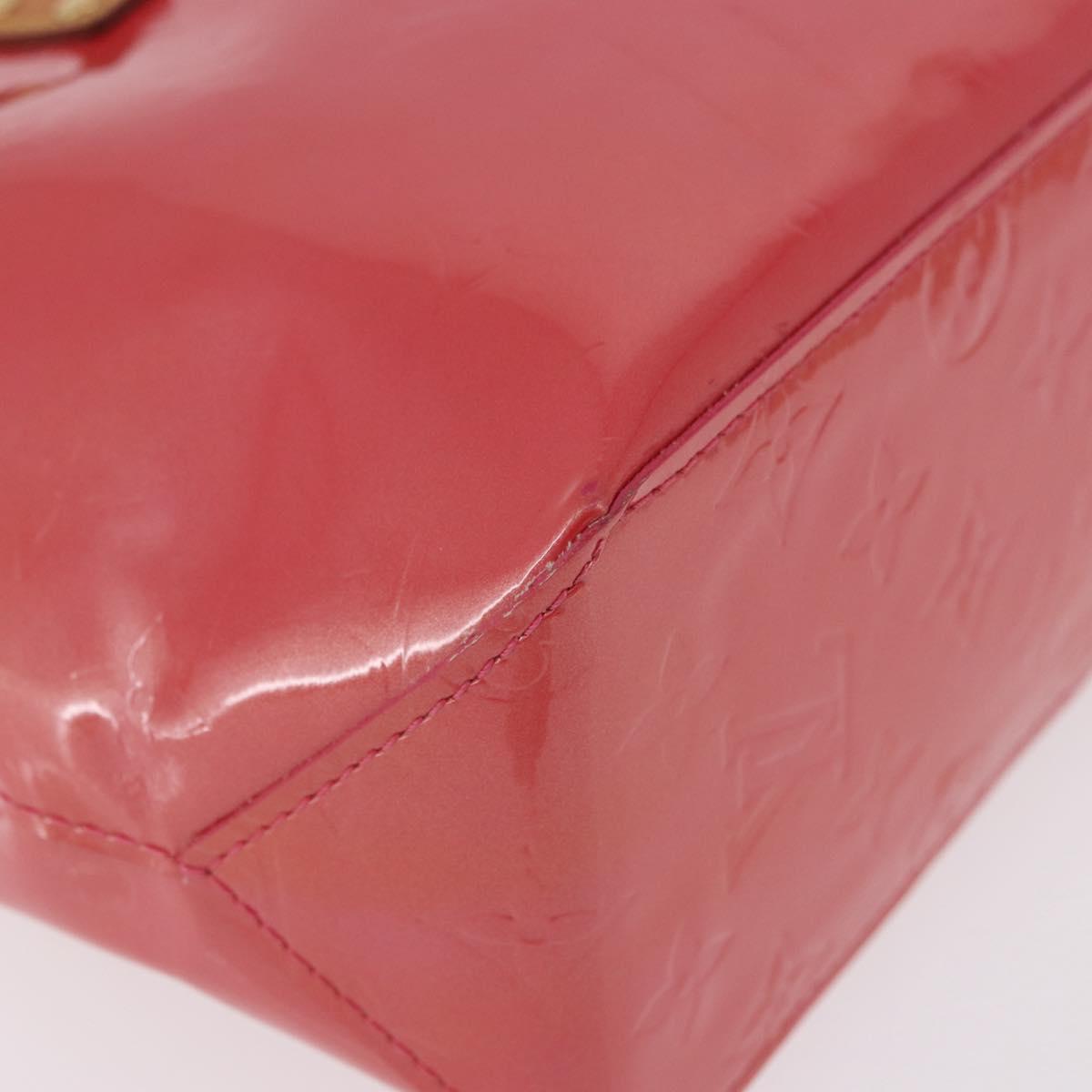 LOUIS VUITTON Monogram Vernis Reade PM Hand Bag Fran Boise M9132F LV Auth 182635