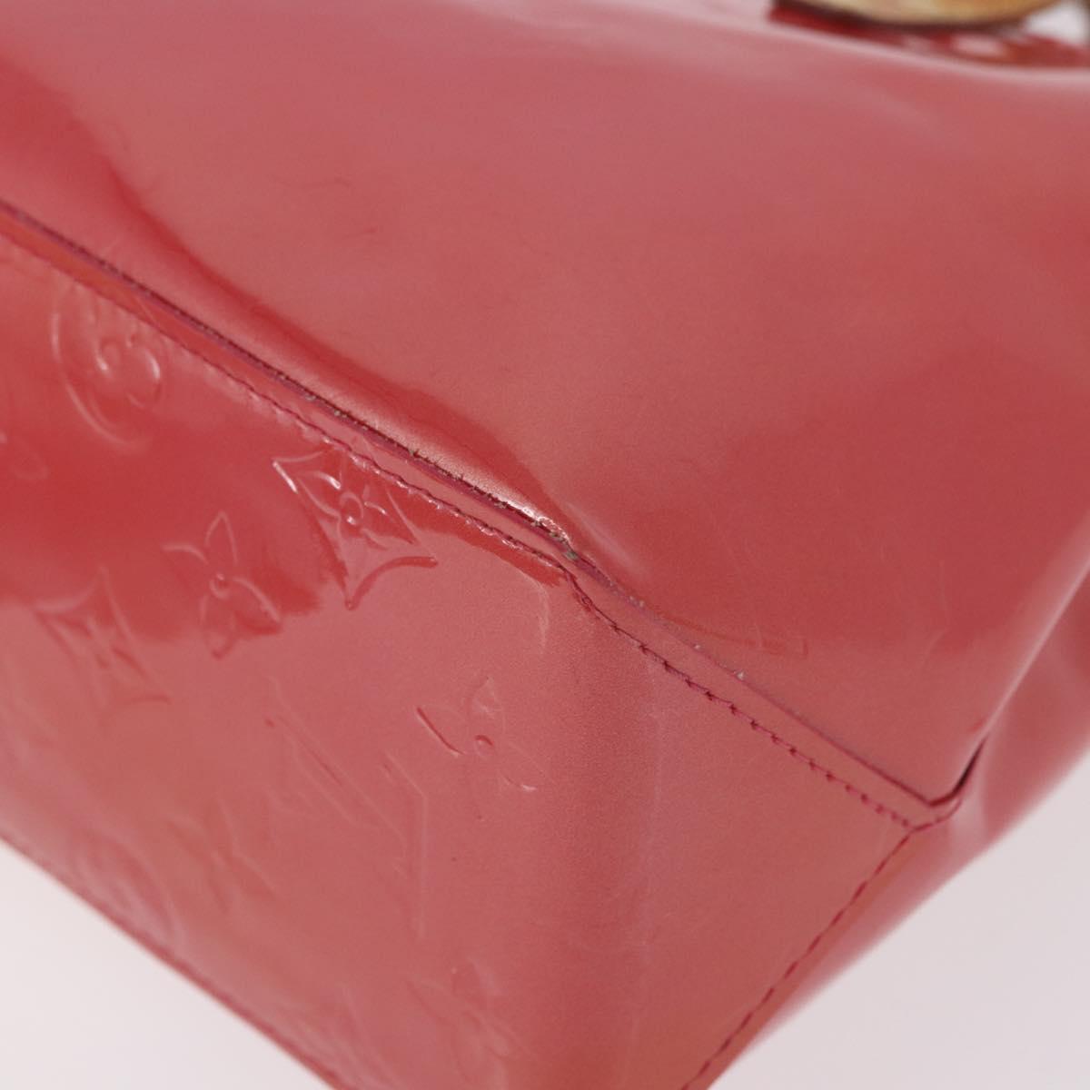 LOUIS VUITTON Monogram Vernis Reade PM Hand Bag Fran Boise M9132F LV Auth 182635