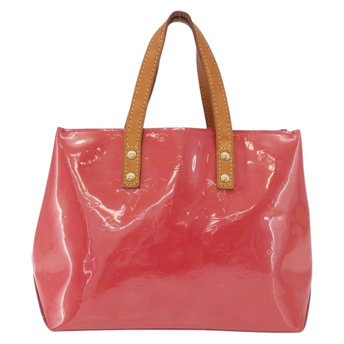 LOUIS VUITTON Monogram Vernis Reade PM Hand Bag Fran Boise M9132F LV Auth 182635