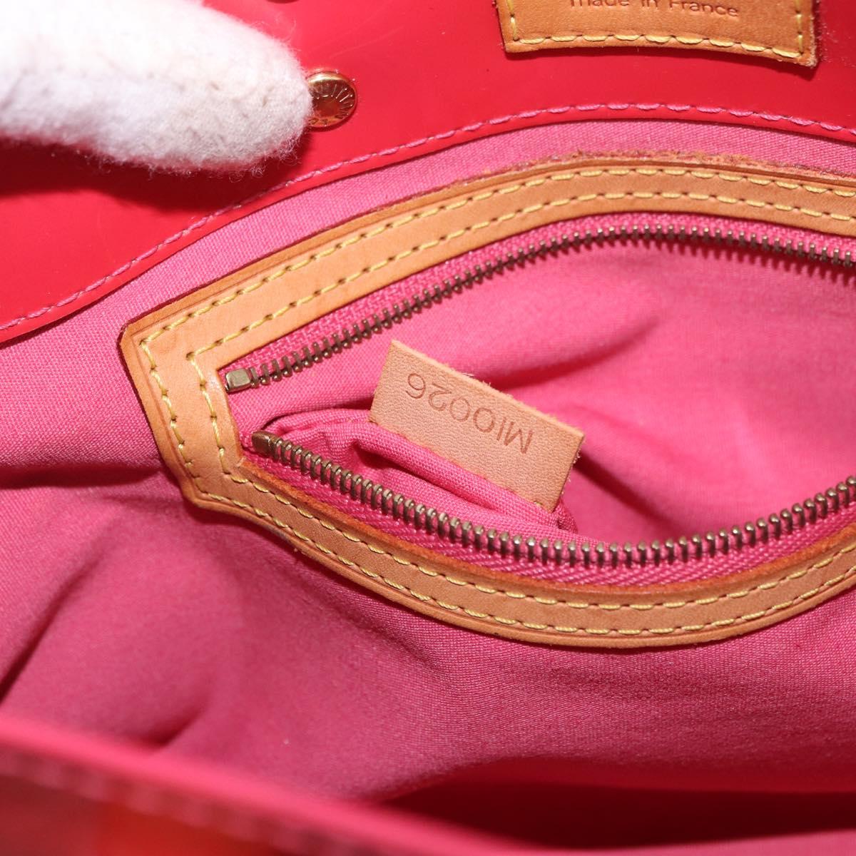 LOUIS VUITTON Monogram Vernis Reade PM Hand Bag Fran Boise M9132F LV Auth 182635