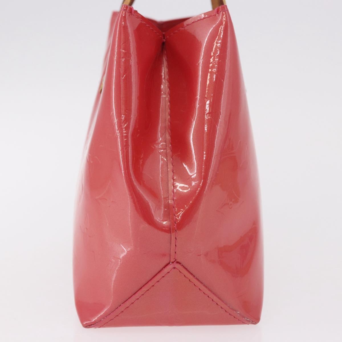 LOUIS VUITTON Monogram Vernis Reade PM Hand Bag Fran Boise M9132F LV Auth 182635