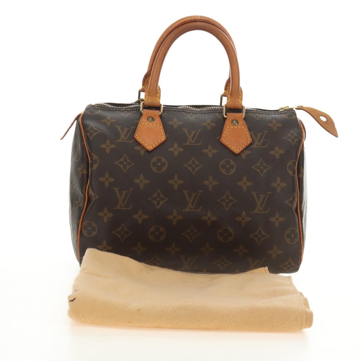 LOUIS VUITTON Monogram Speedy 25 Hand Bag M41528 LV Auth 182641SAM