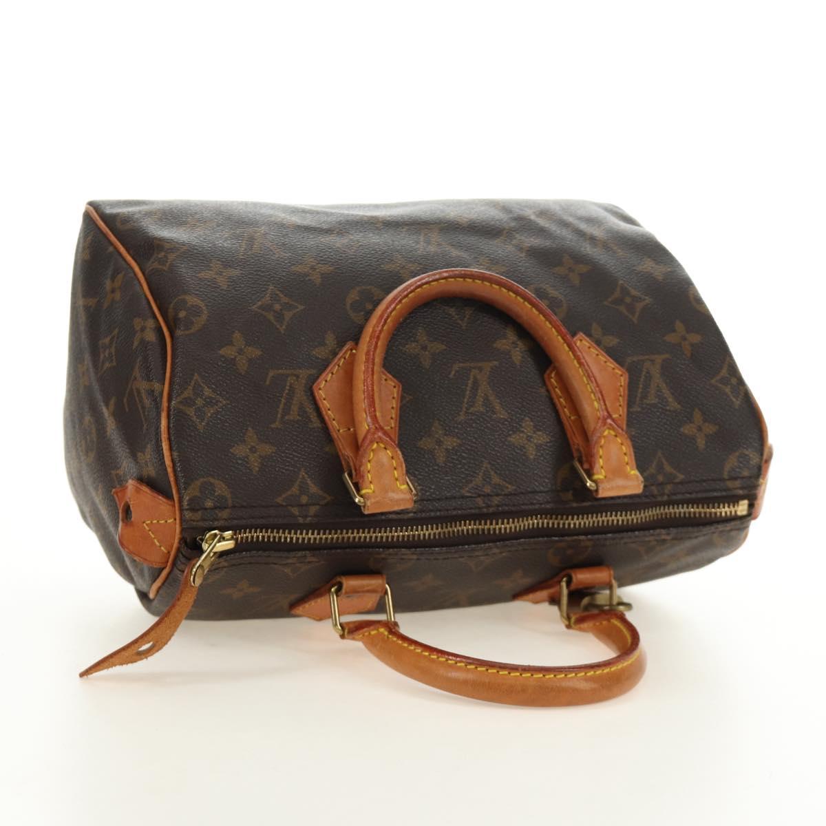 LOUIS VUITTON Monogram Speedy 25 Hand Bag M41528 LV Auth 182641SAM