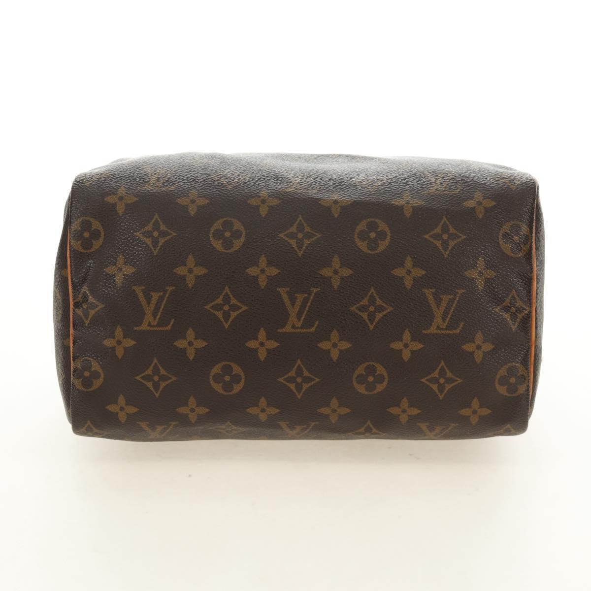 LOUIS VUITTON Monogram Speedy 25 Hand Bag M41528 LV Auth 182641SAM