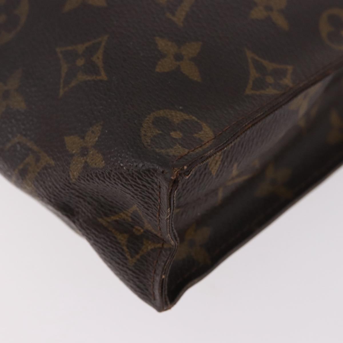 LOUIS VUITTON Monogram Poche Toilette 26 Pouch M47542 LV Auth 182646