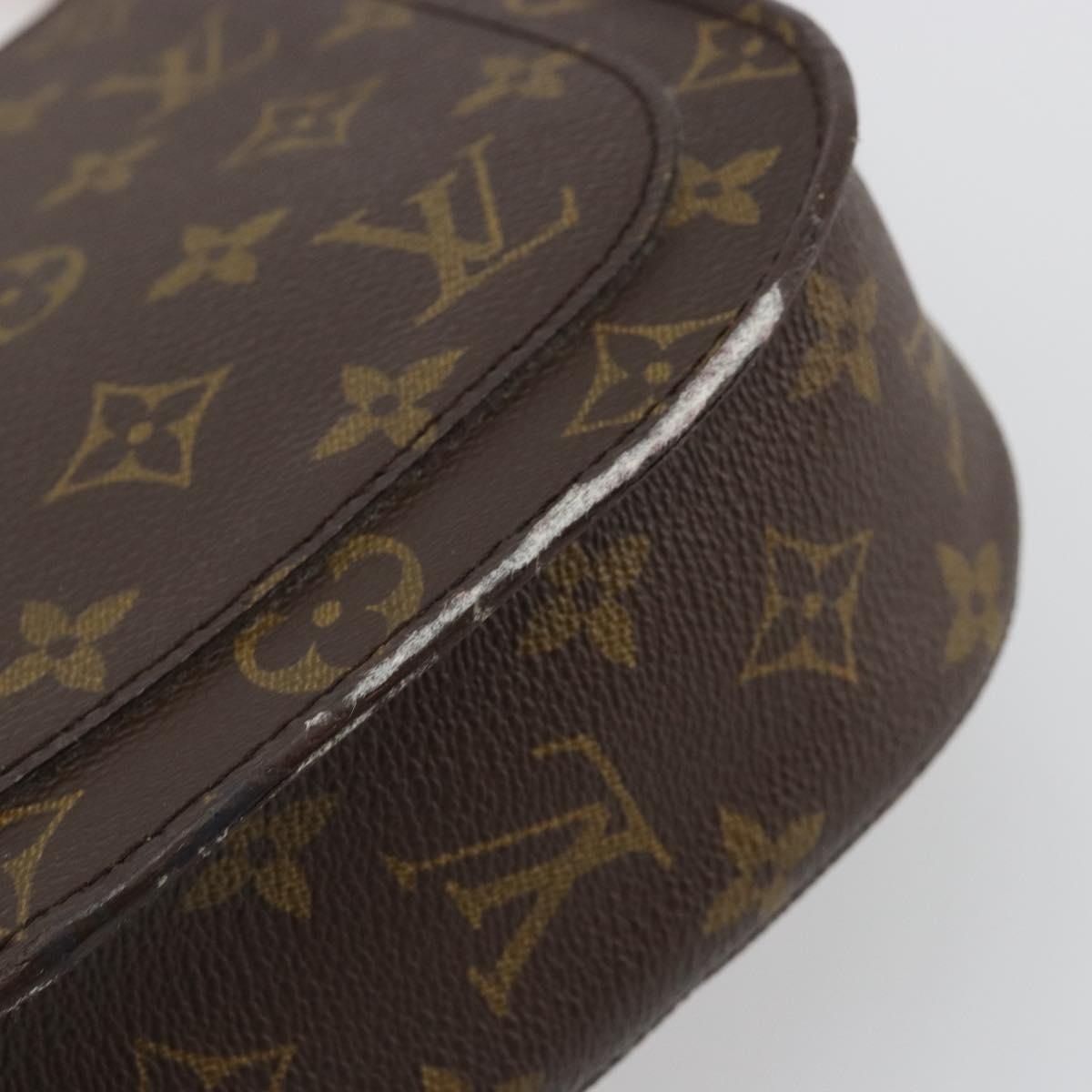 LOUIS VUITTON Monogram Saint Cloud GM Shoulder Bag M51242 LV Auth 182650