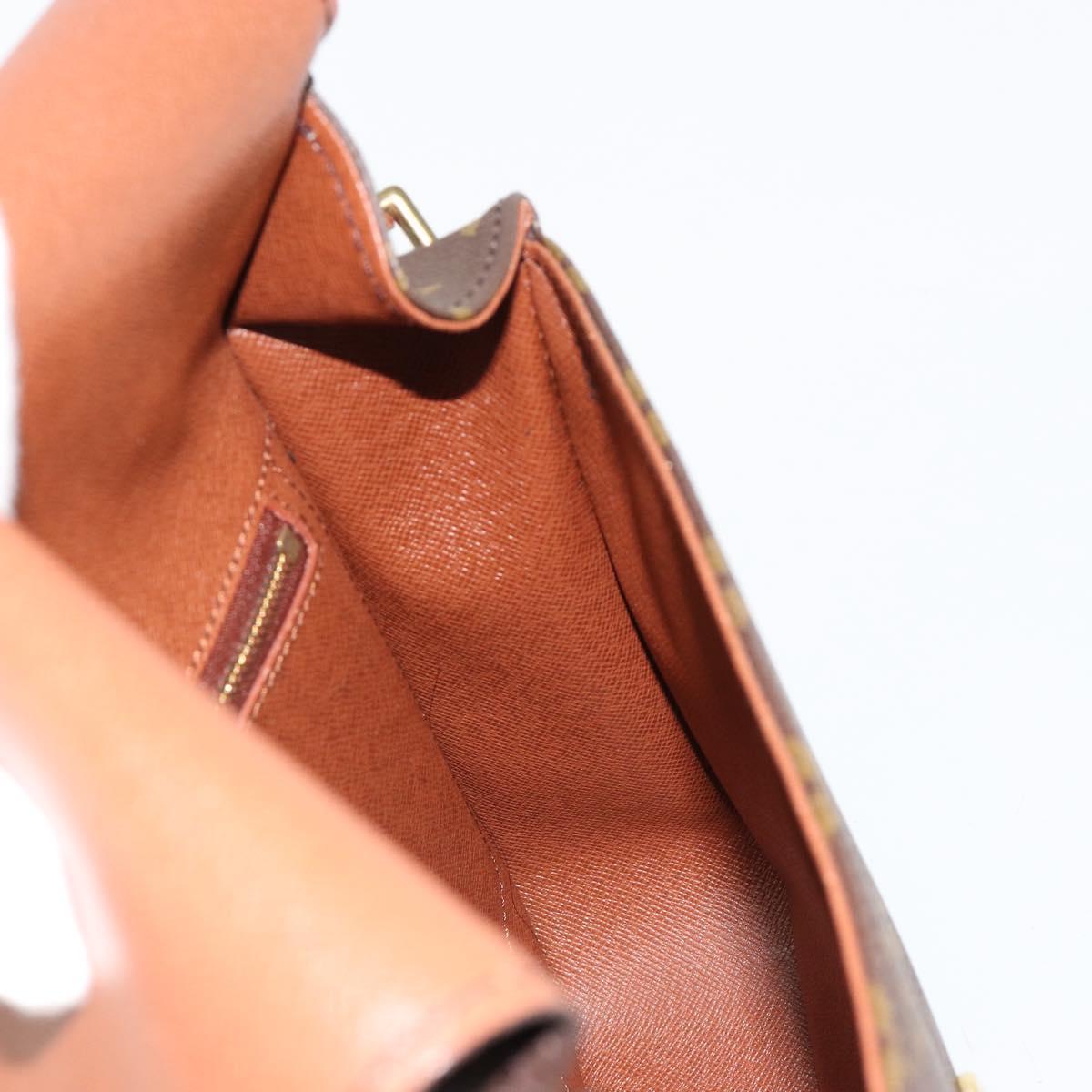 LOUIS VUITTON Monogram Saint Cloud GM Shoulder Bag M51242 LV Auth 182650