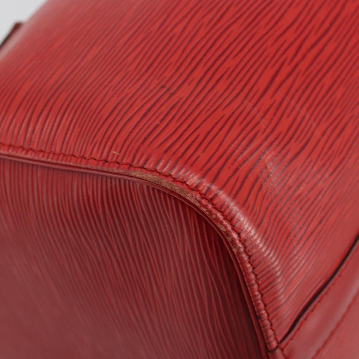 LOUIS VUITTON Epi Speedy 25 Hand Bag Castilian Red M43017 LV Auth 182664A