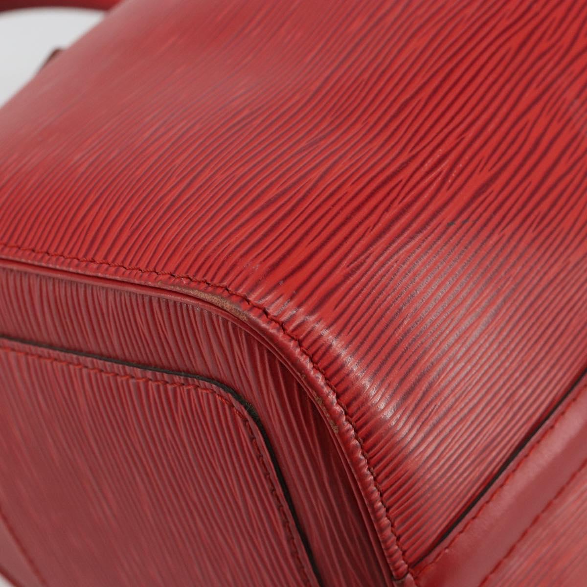 LOUIS VUITTON Epi Speedy 25 Hand Bag Castilian Red M43017 LV Auth 182664A