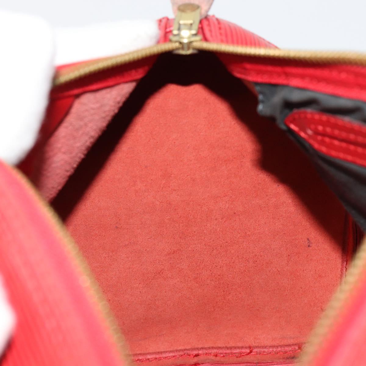 LOUIS VUITTON Epi Speedy 25 Hand Bag Castilian Red M43017 LV Auth 182664A