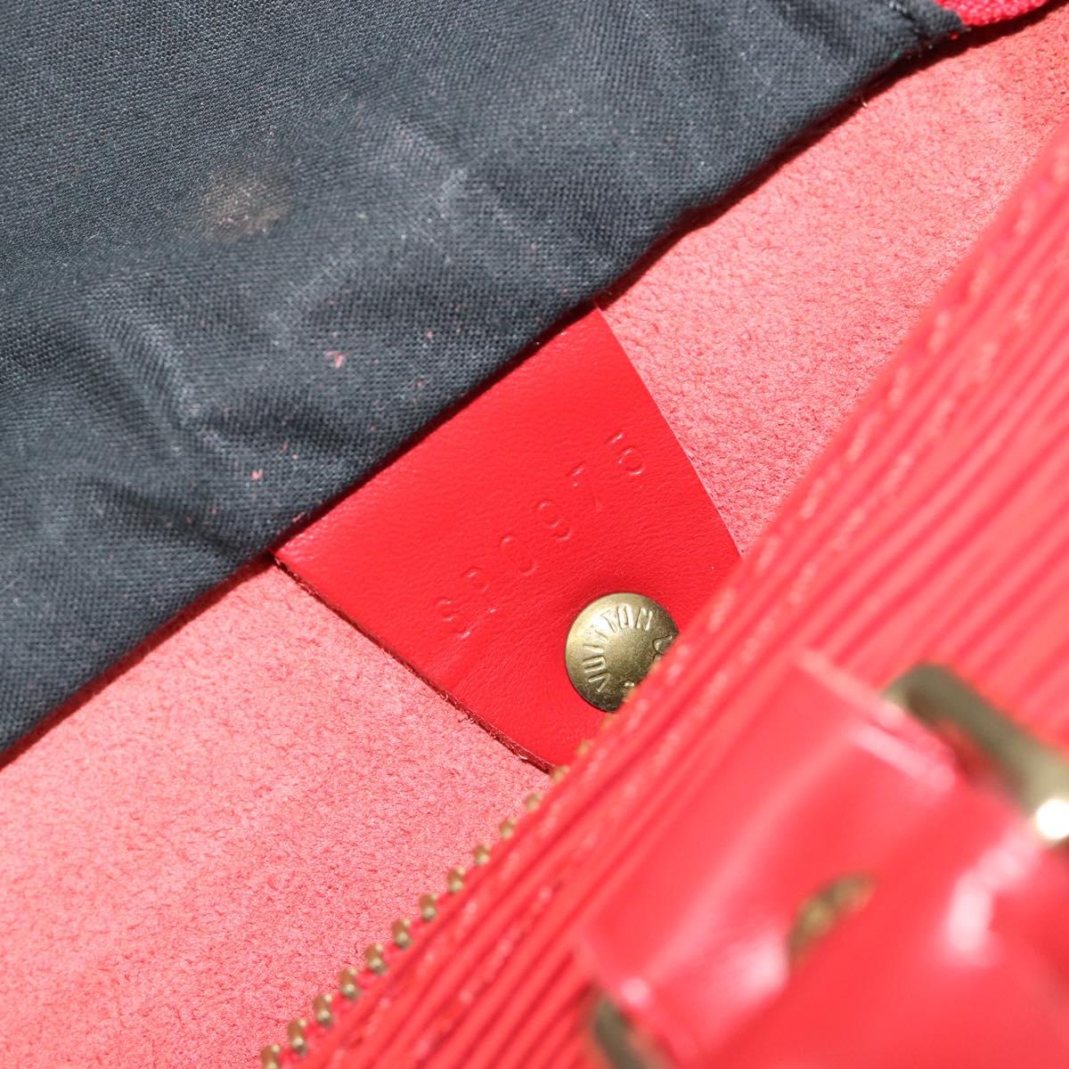 LOUIS VUITTON Epi Speedy 25 Hand Bag Castilian Red M43017 LV Auth 182664A