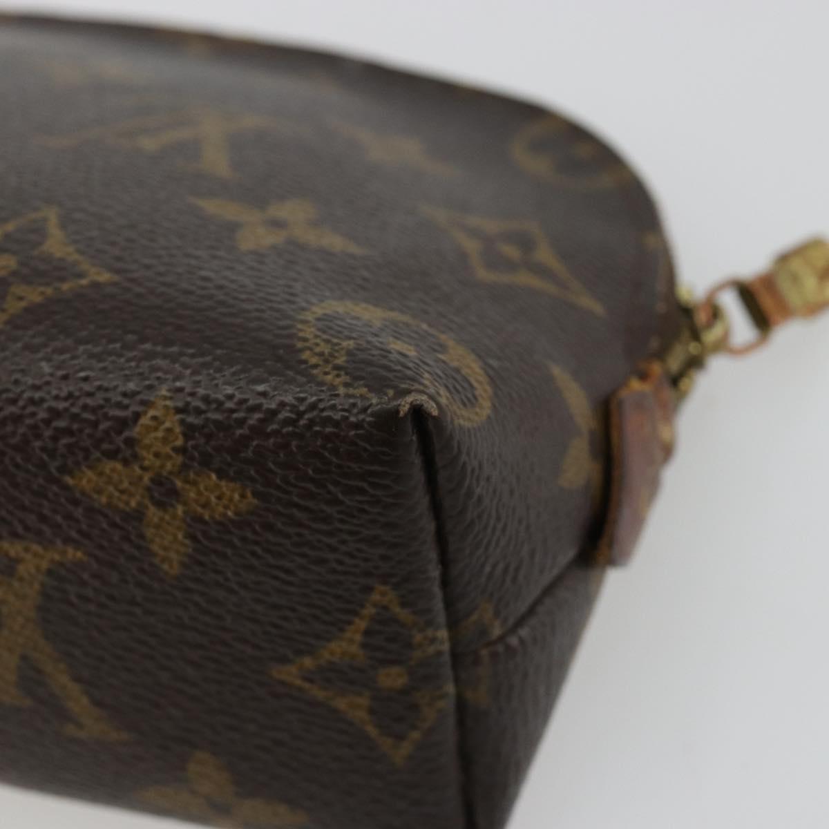 LOUIS VUITTON Monogram Pochette Cosmetic PM Pouch M43998 LV Auth 182668