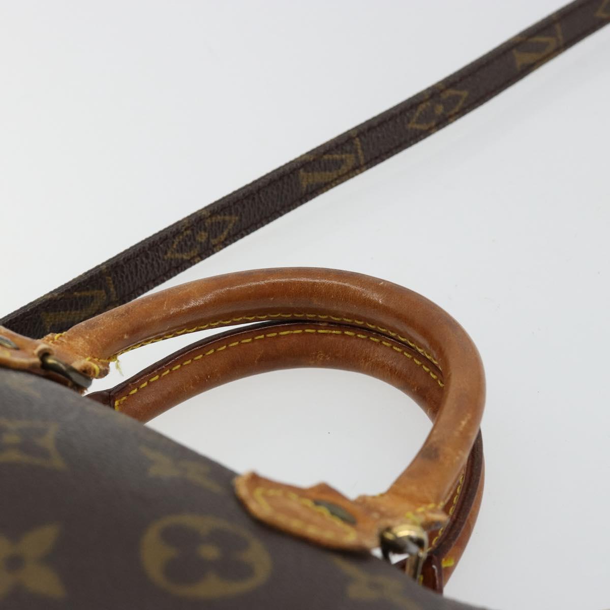 LOUIS VUITTON Monogram Mini Speedy Hand Bag M41534 LV Auth 182690