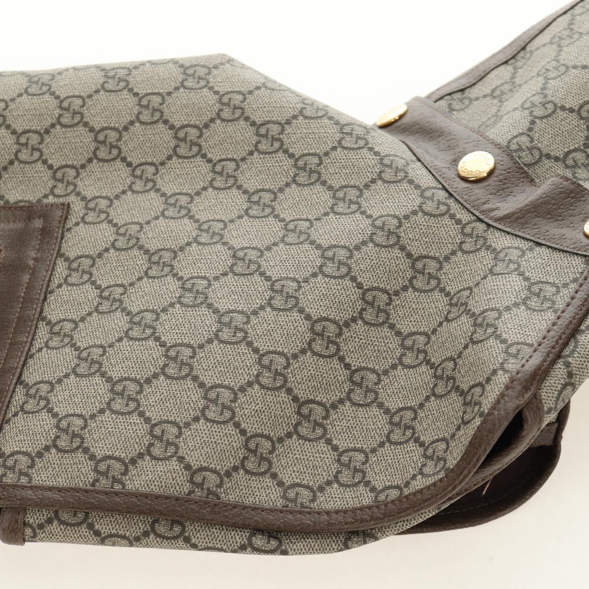 GUCCI GG Supreme Pet Harness Coat Set PVC Beige Gold 692963 Auth 182693V