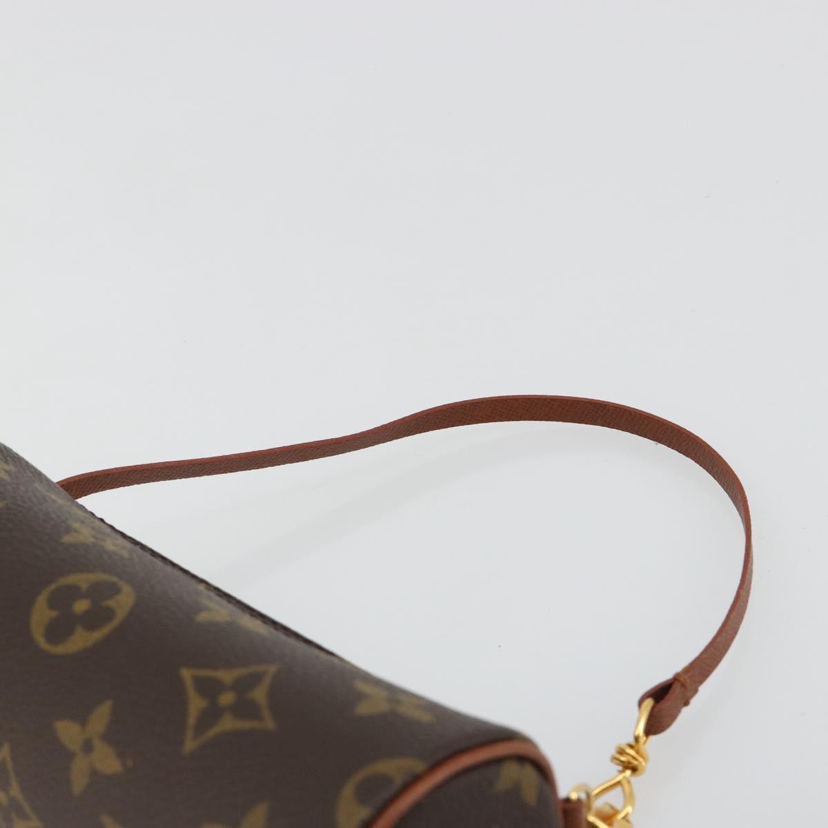 LOUIS VUITTON Monogram Papillon Pouch LV Auth 182698A