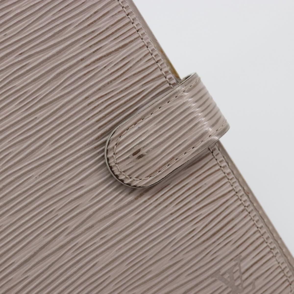 LOUIS VUITTON Epi Agenda PM Day Planner Cover Lilac R2005B LV Auth 182700
