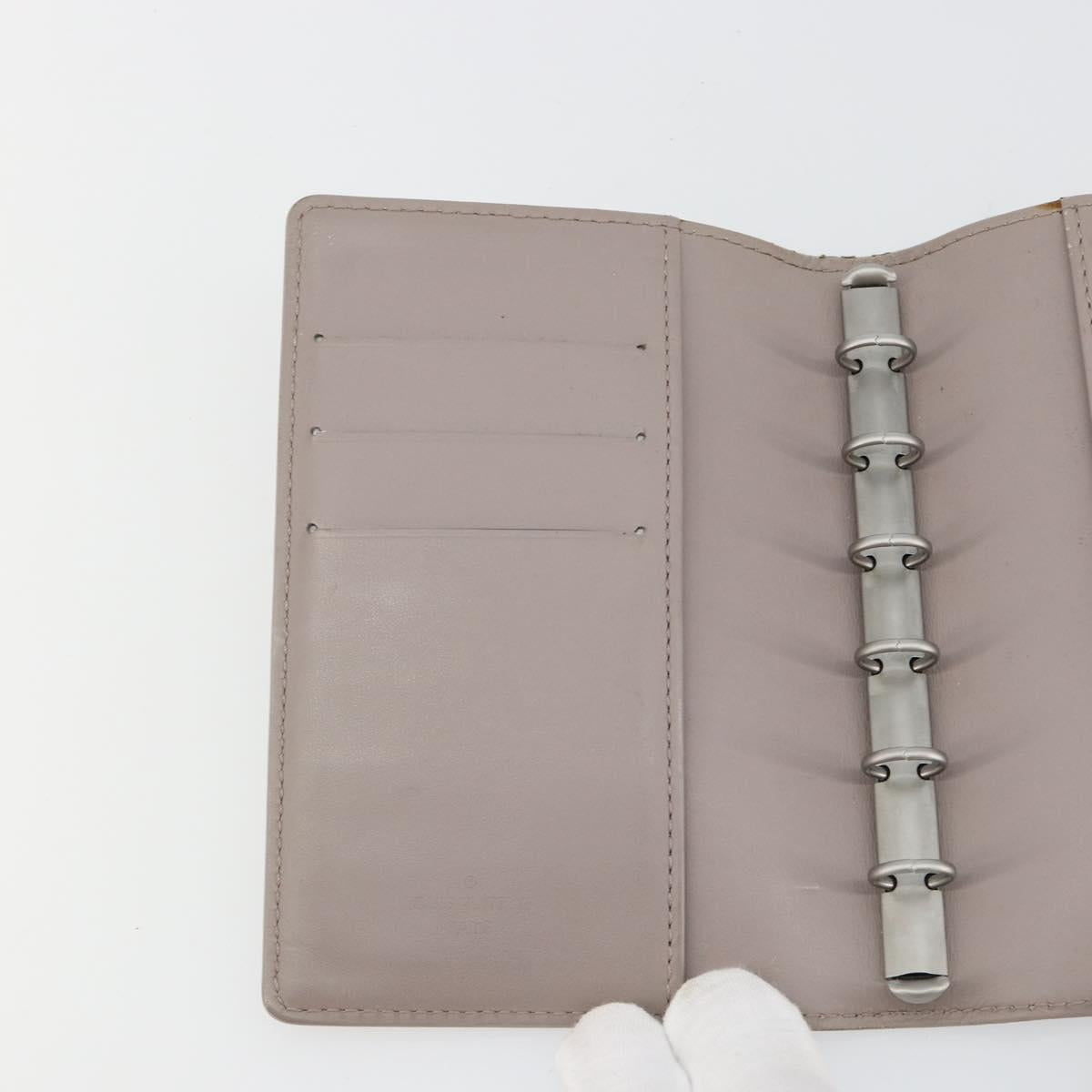 LOUIS VUITTON Epi Agenda PM Day Planner Cover Lilac R2005B LV Auth 182700