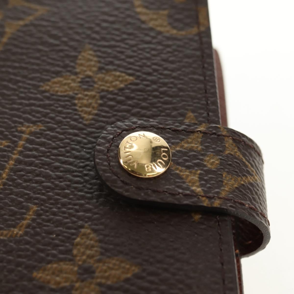 LOUIS VUITTON Monogram Memo Cover LV Auth 182705SAV