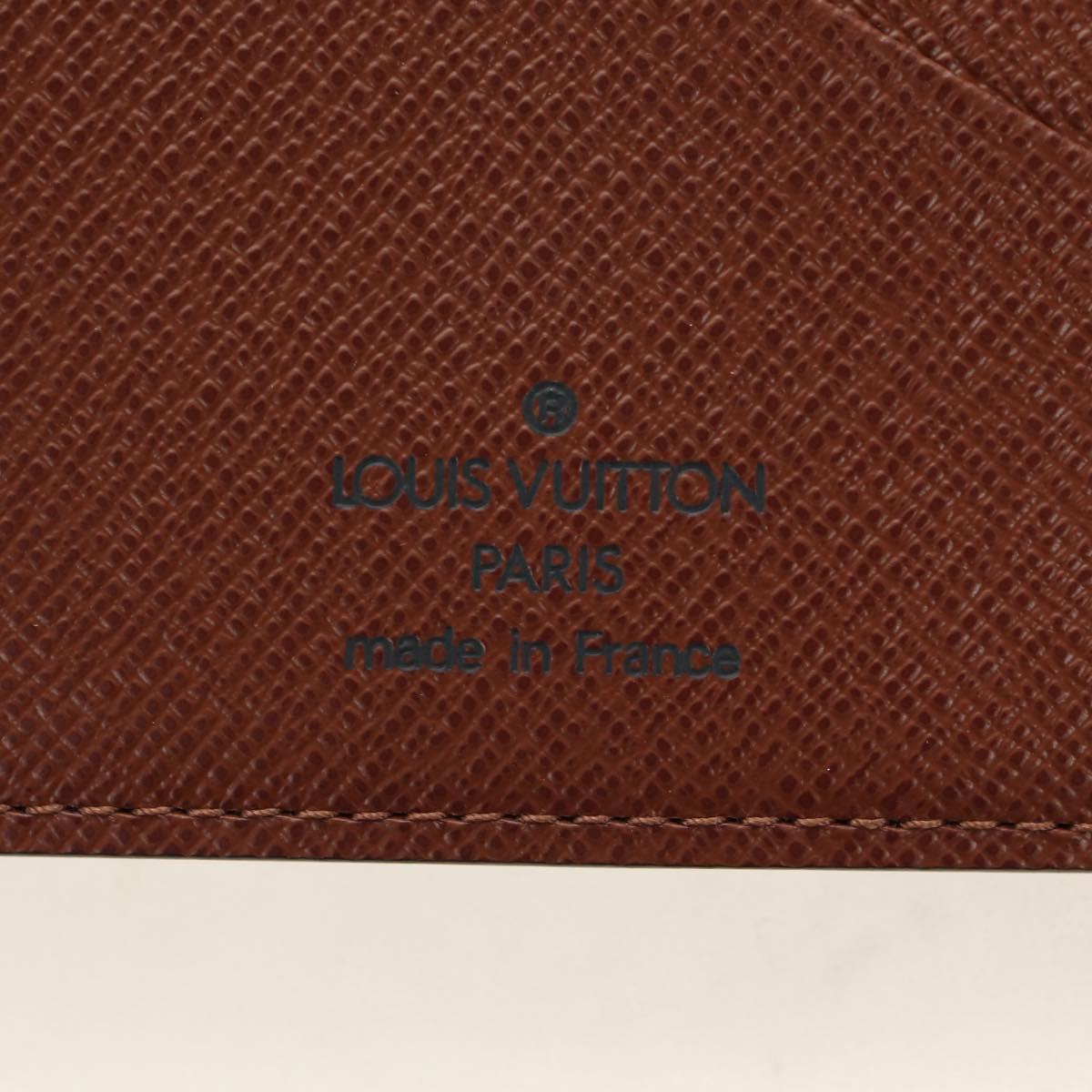 LOUIS VUITTON Monogram Memo Cover LV Auth 182705SAV