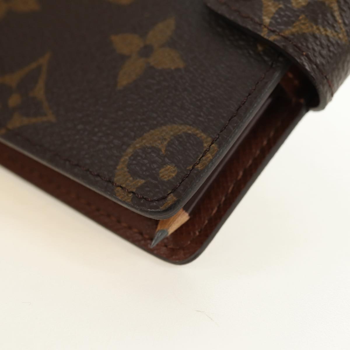 LOUIS VUITTON Monogram Memo Cover LV Auth 182705SAV
