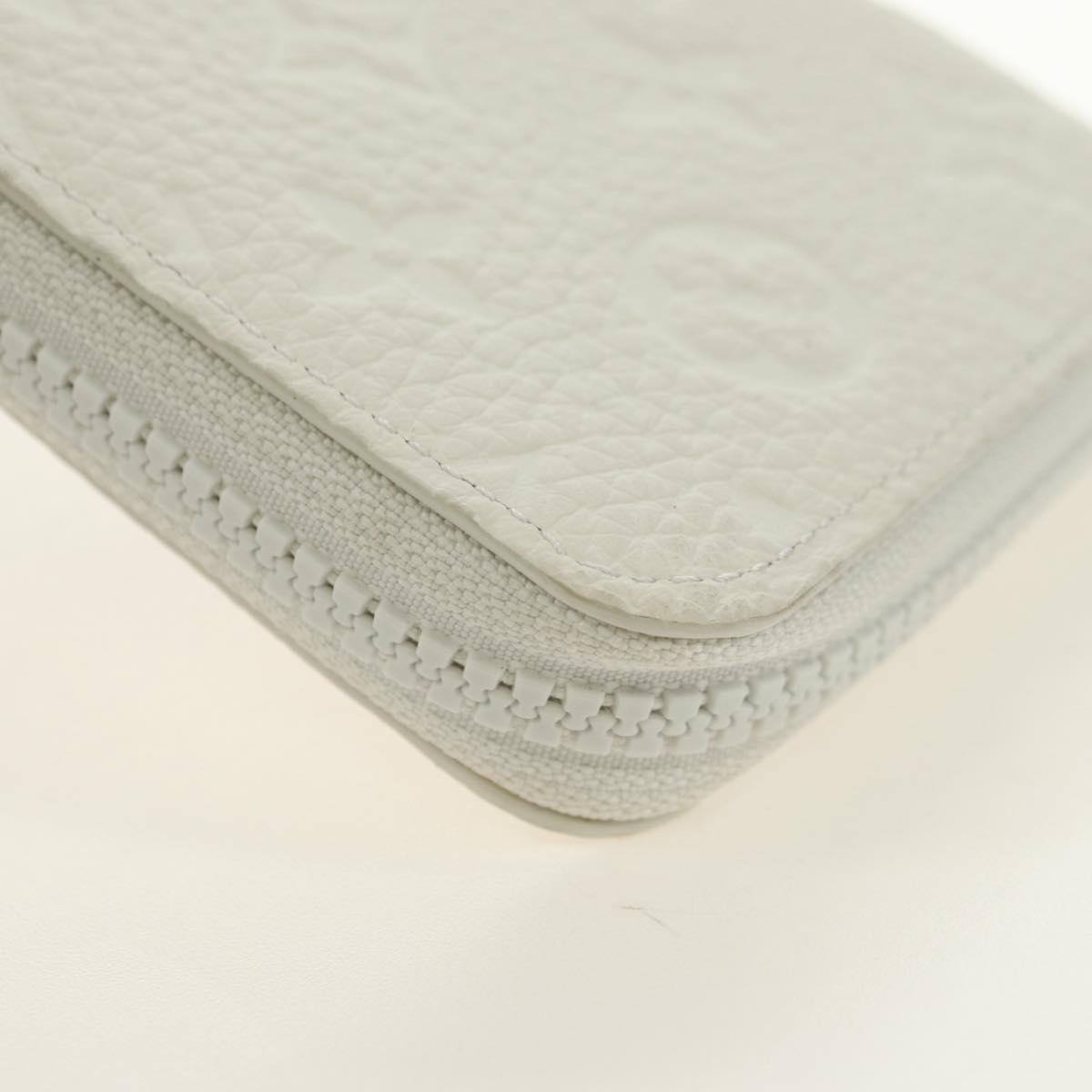LOUIS VUITTON Taurillon Zippy Wallet Vertical LV Friend M80337 LV Auth 182719M
