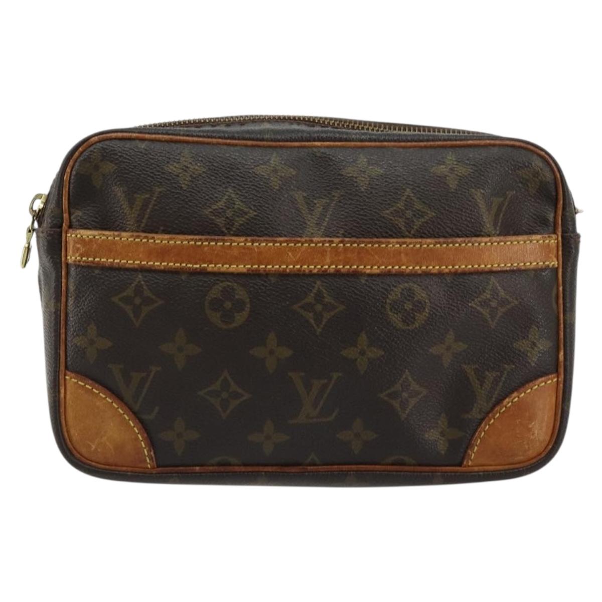 LOUIS VUITTON Monogram Trocadero 23 Shoulder Bag M51276 LV Auth 182720