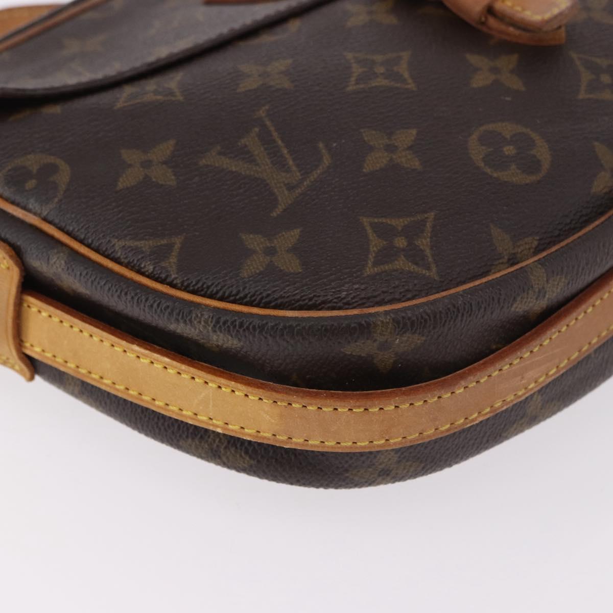 LOUIS VUITTON Monogram Jeune Fille MM Shoulder Bag M51226 LV Auth 182732