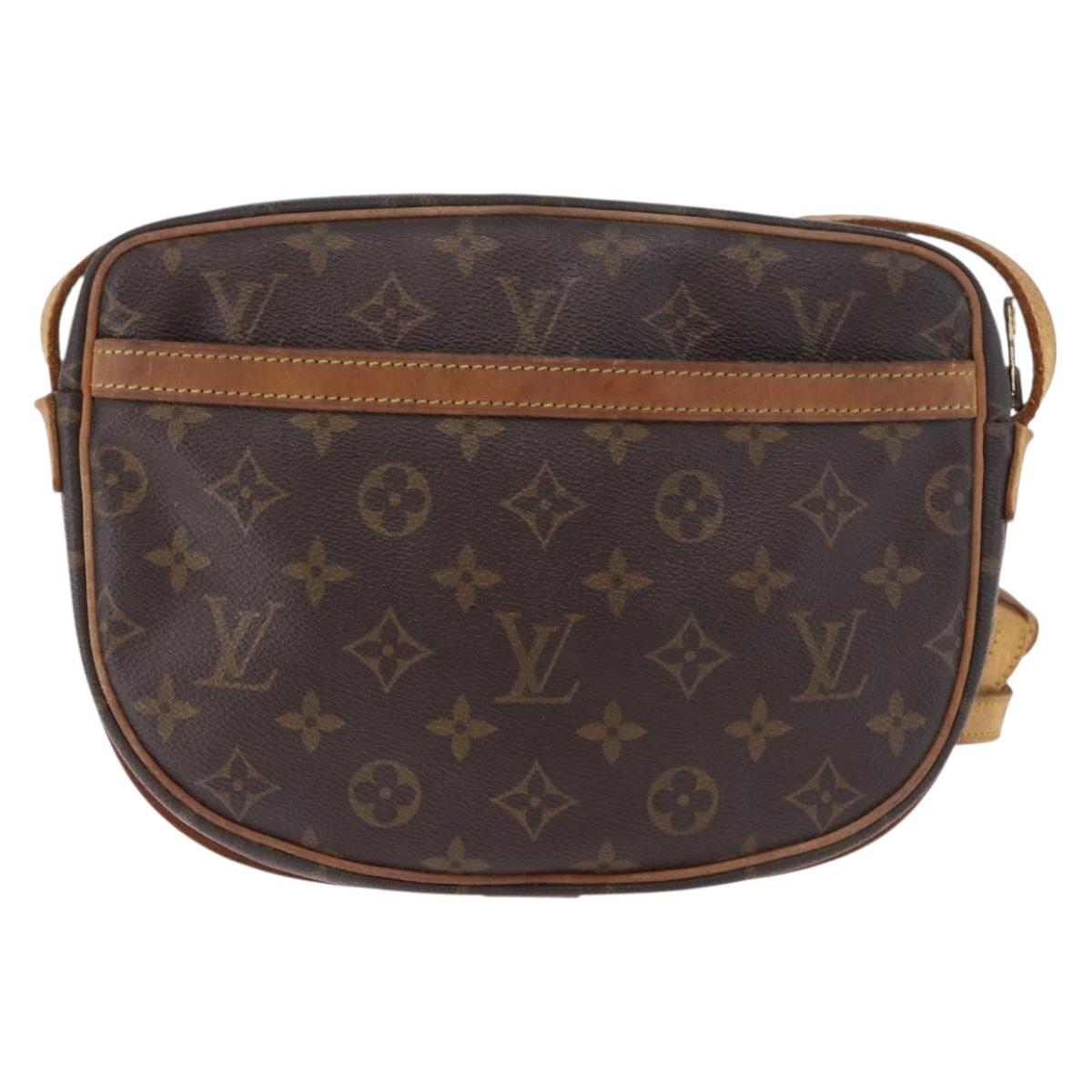 LOUIS VUITTON Monogram Jeune Fille MM Shoulder Bag M51226 LV Auth 182732