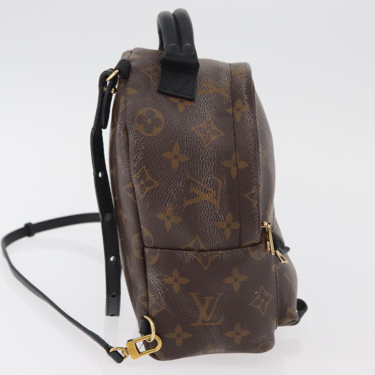 LOUIS VUITTON Monogram Palm Springs MINI Backpack M44873 LV Auth 182764