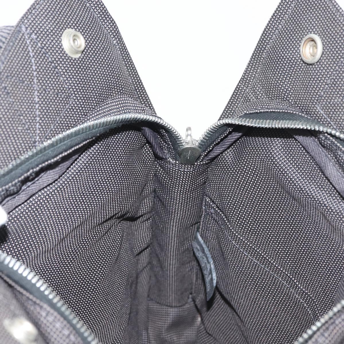 HERMES Her Line Sac A Dos PM Backpack Canvas Gray Auth 182804