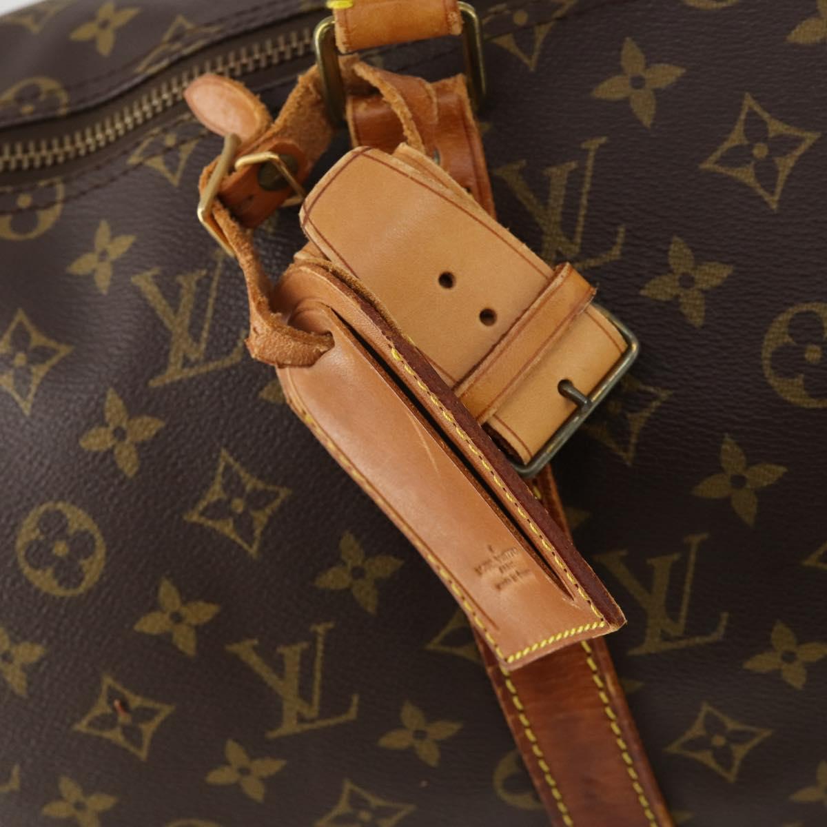 LOUIS VUITTON Monogram Keepall 50 Boston Bag M41426 LV Auth 182823