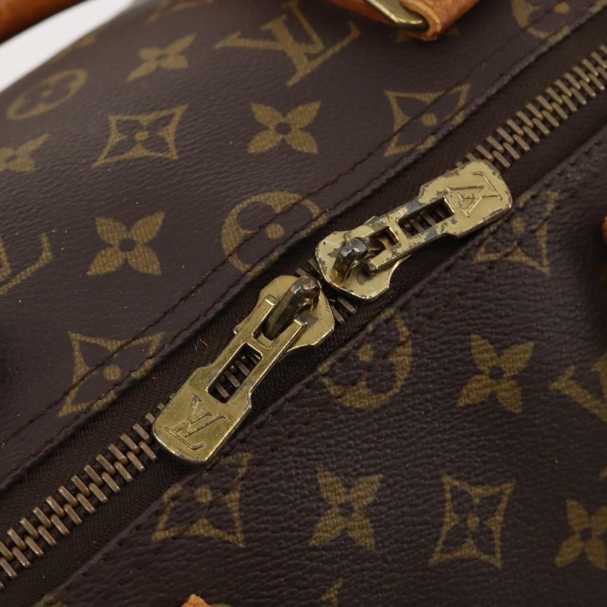 LOUIS VUITTON Monogram Keepall 50 Boston Bag M41426 LV Auth 182823
