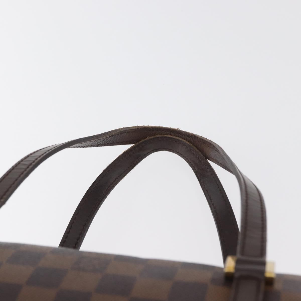 LOUIS VUITTON Damier Ebene Papillon 30 Hand Bag N51303 LV Auth 182824