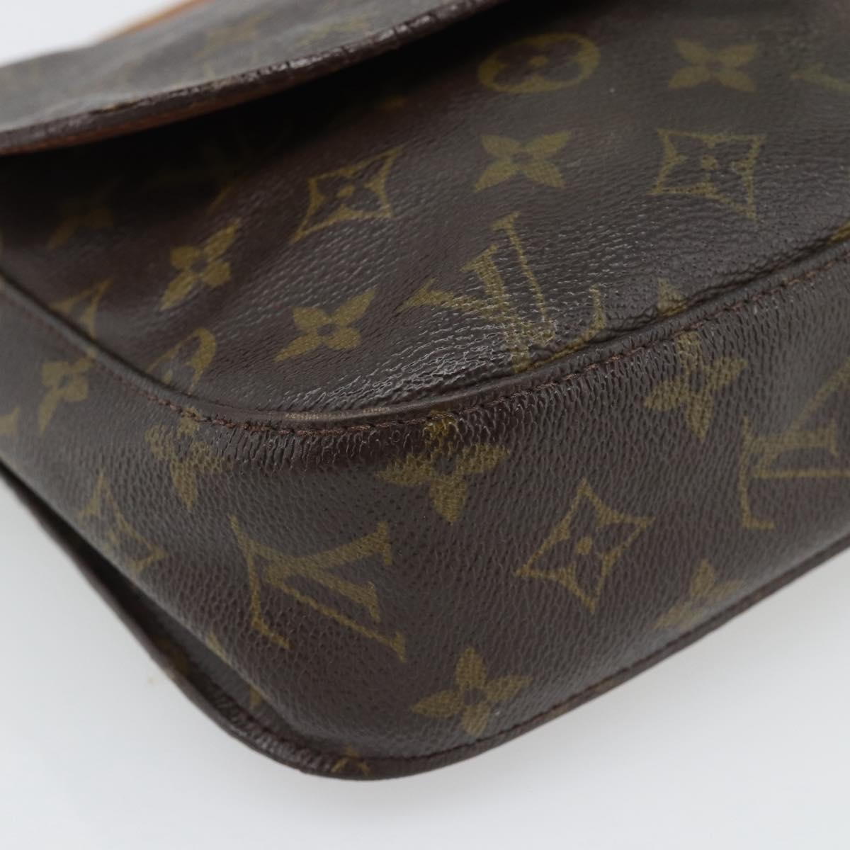 LOUIS VUITTON Monogram Saint Cloud GM Shoulder Bag M51242 LV Auth 182830