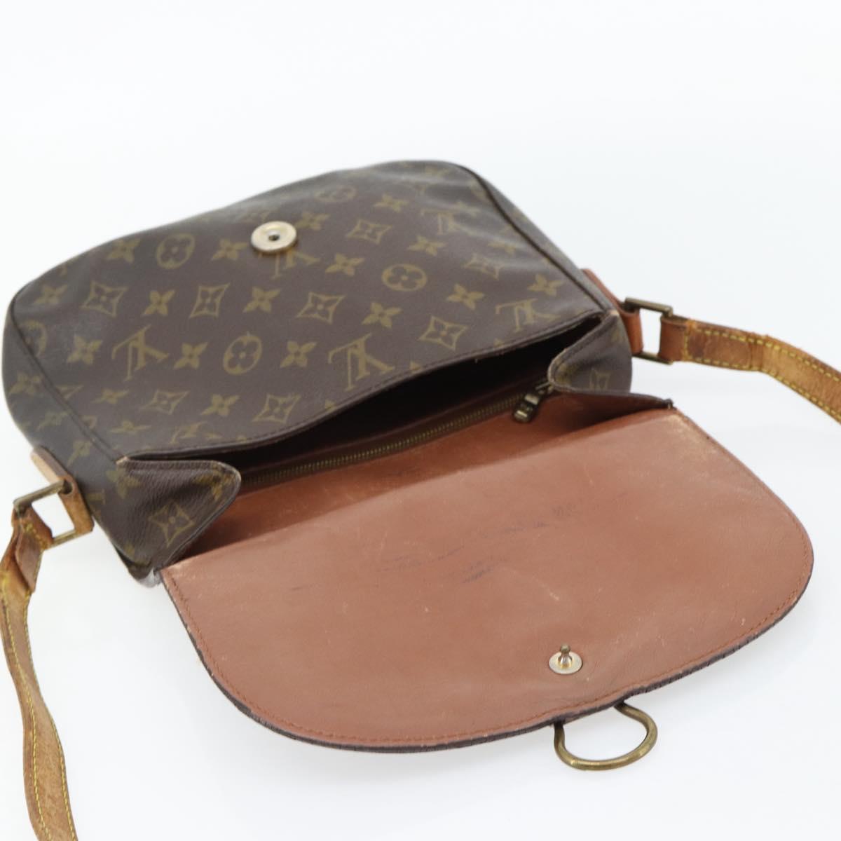 LOUIS VUITTON Monogram Saint Cloud GM Shoulder Bag M51242 LV Auth 182830