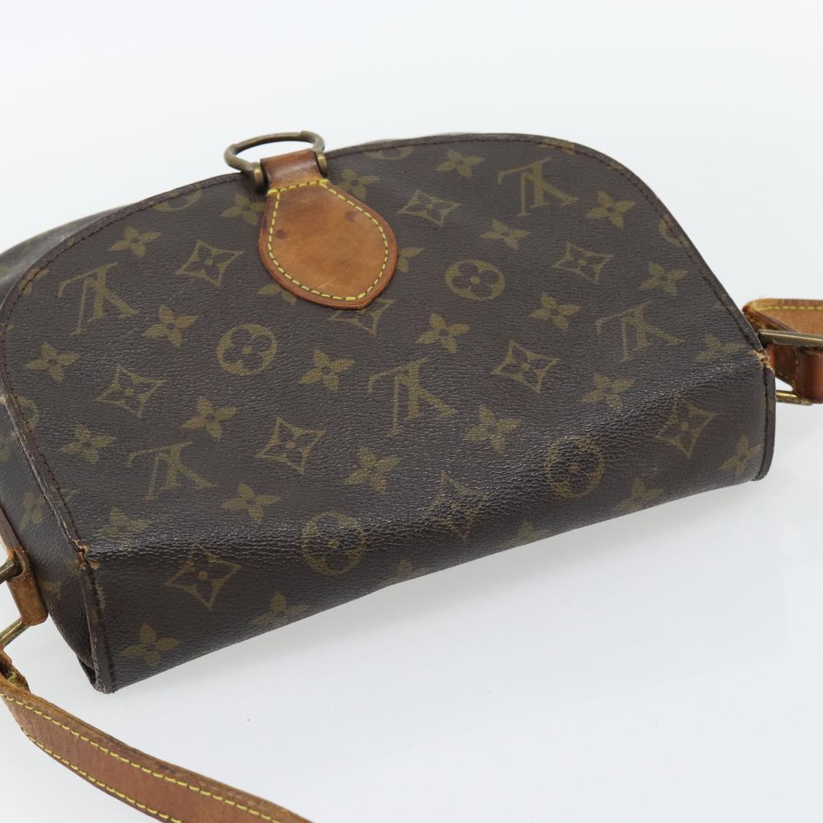 LOUIS VUITTON Monogram Saint Cloud GM Shoulder Bag M51242 LV Auth 182830