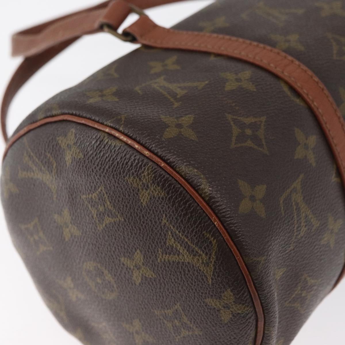LOUIS VUITTON Monogram Papillon 30 Hand Bag M51385 LV Auth 182831